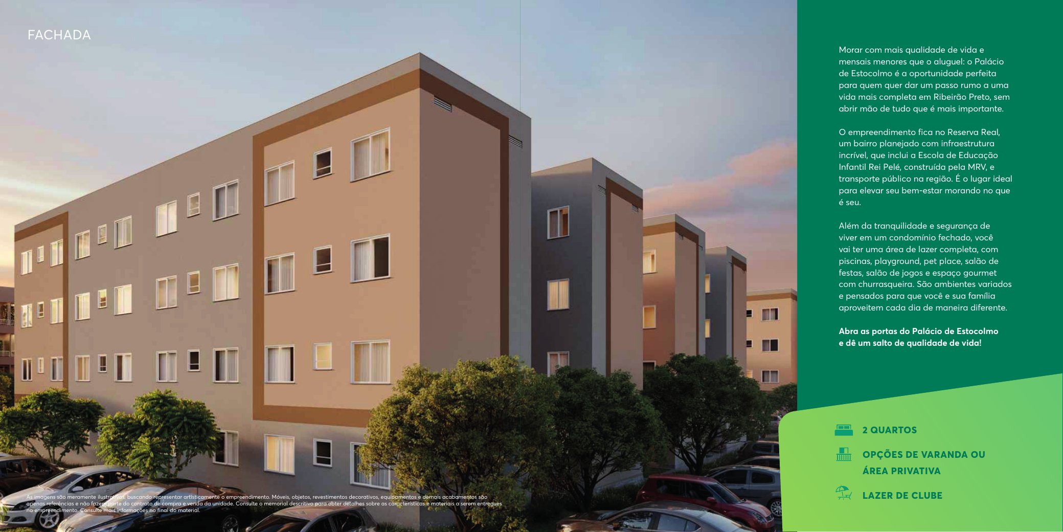 Palácio de Estocolmo, Reserva Real · Ribeirão Preto — imagem oficial do condomínio